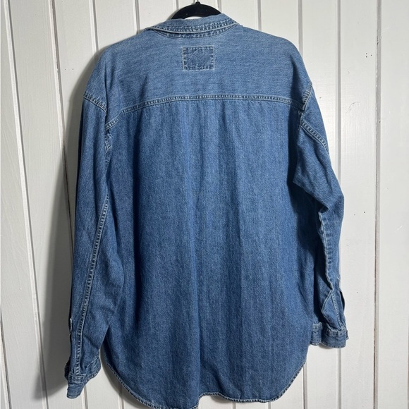 Levi's Light Blue Red Tab Denim Shirt - Picture 2 of 3